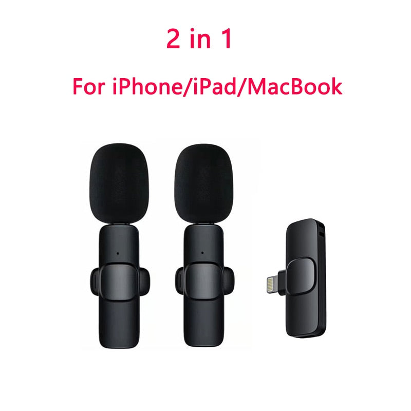 Wireless Lavalier Microphone for Type-C/iPhone