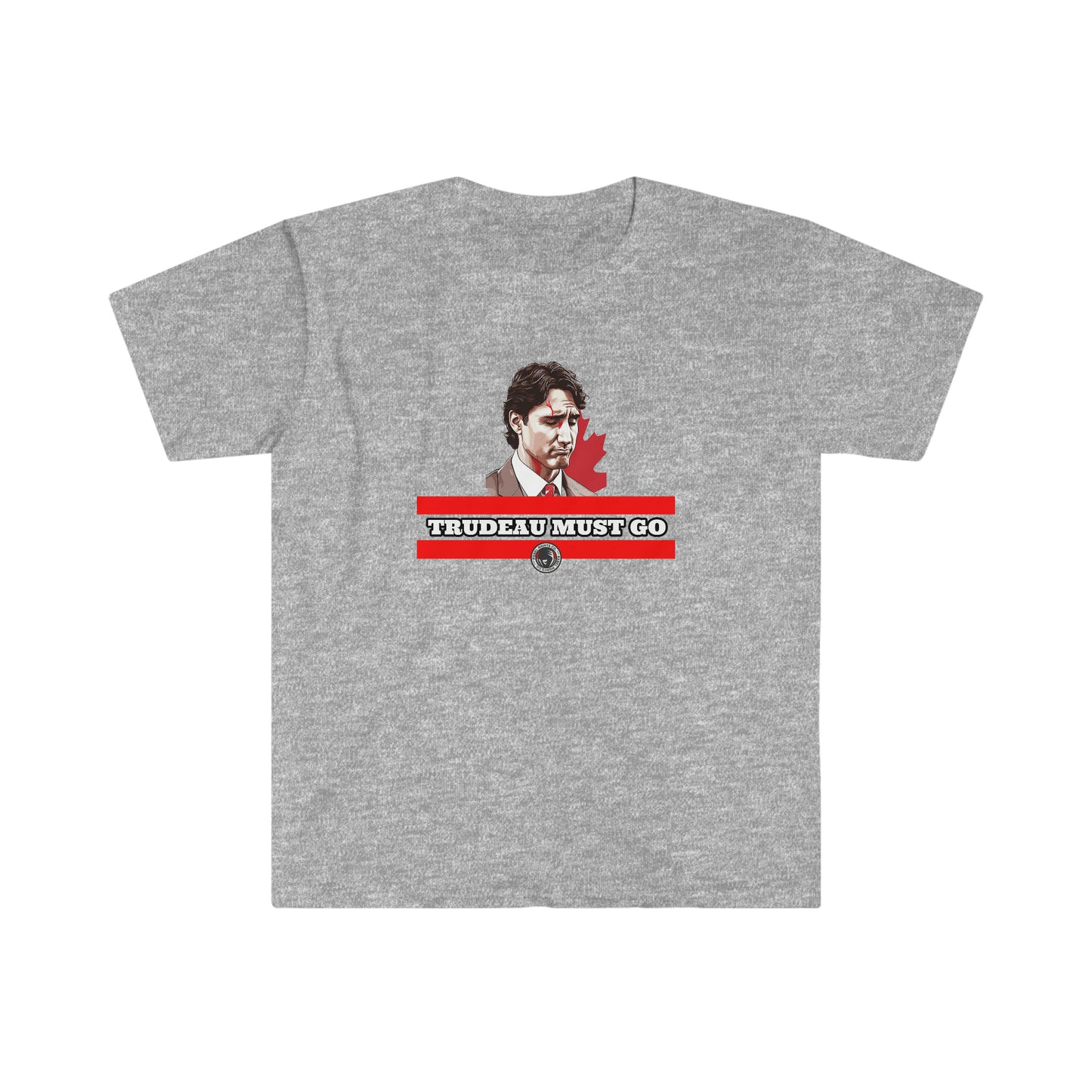 Trudeau Must Go Sorted Color Unisex Softstyle T-Shirt