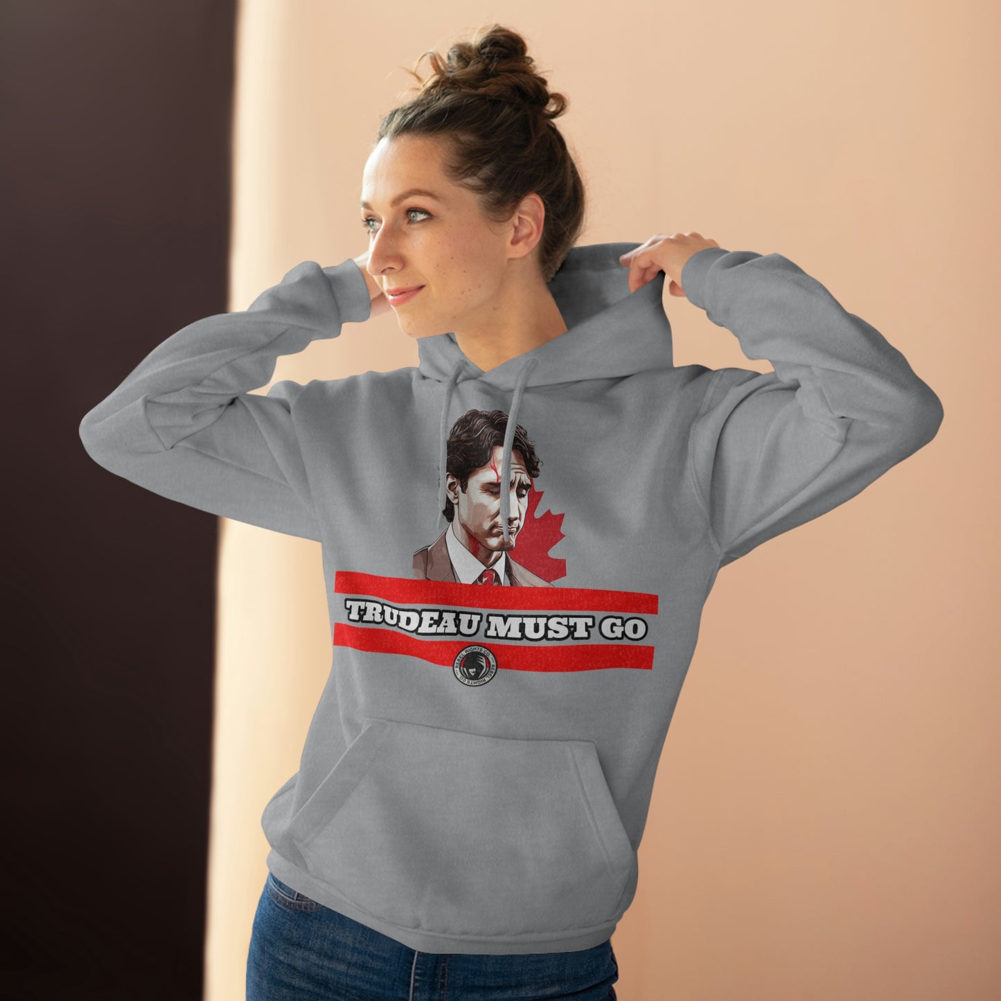 Trudeau Must Go Unisex Pullover Hoodie