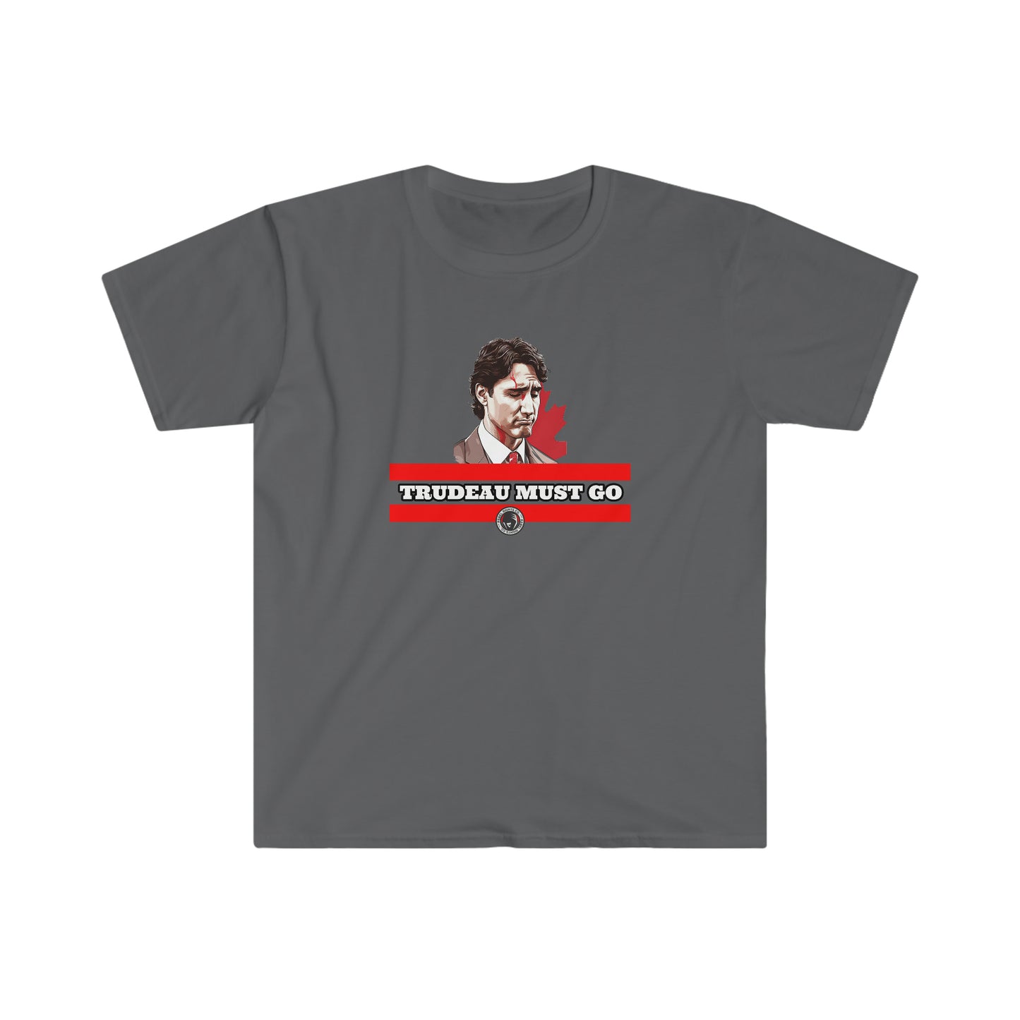 Trudeau Must Go Sorted Color Unisex Softstyle T-Shirt