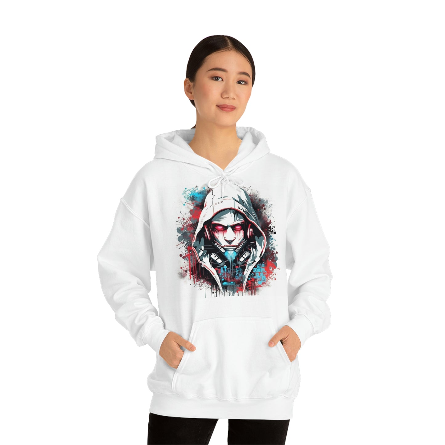 Hacker Wear Unisex Hooded Sweatshirt