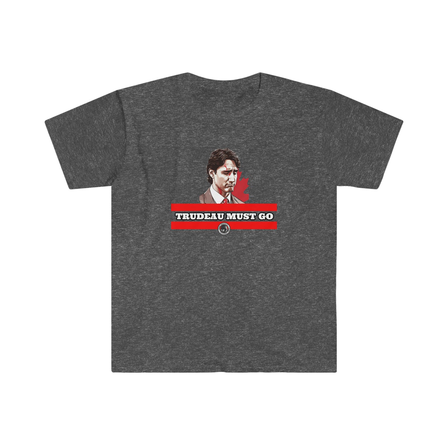 Trudeau Must Go Sorted Color Unisex Softstyle T-Shirt