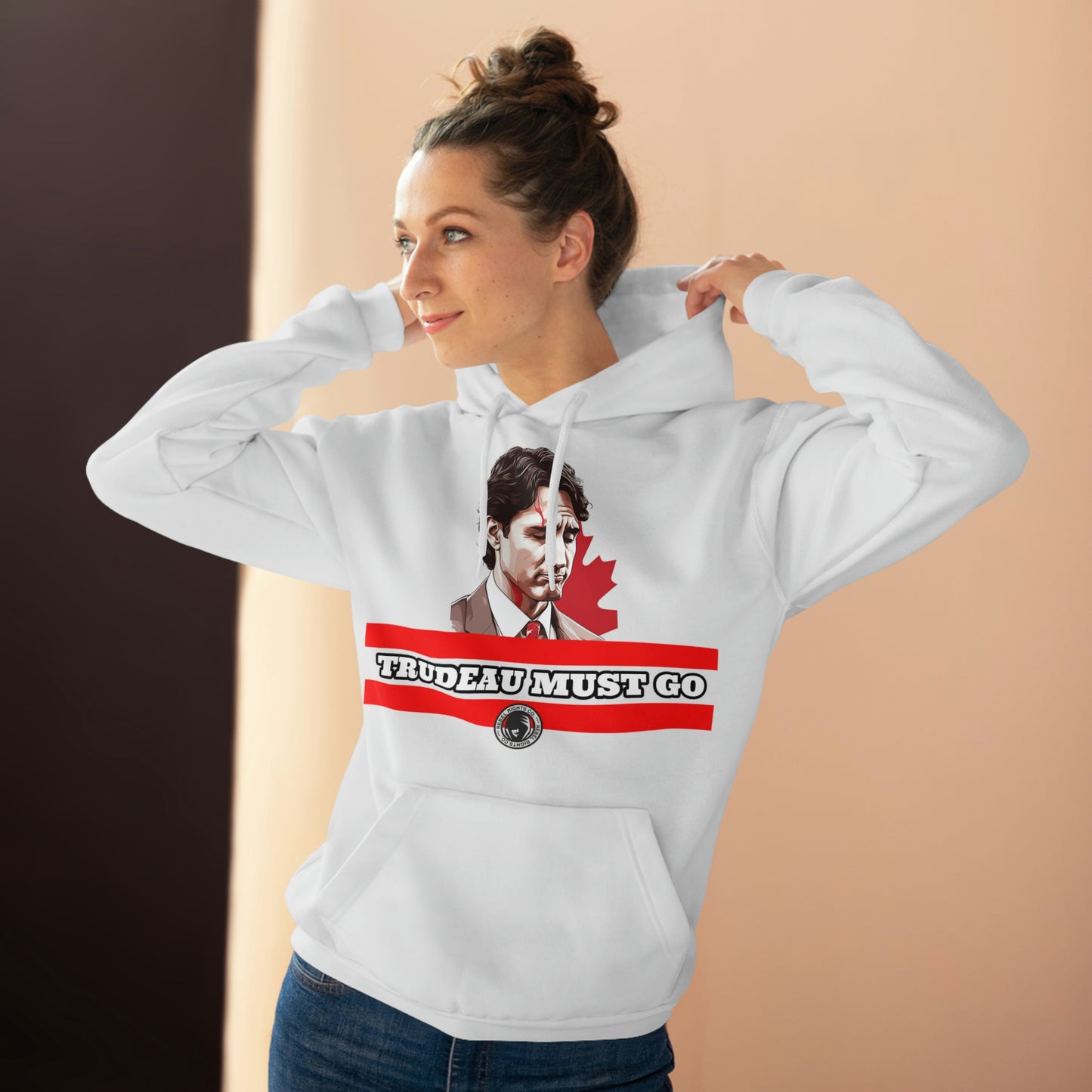 Trudeau Must Go Unisex Pullover Hoodie