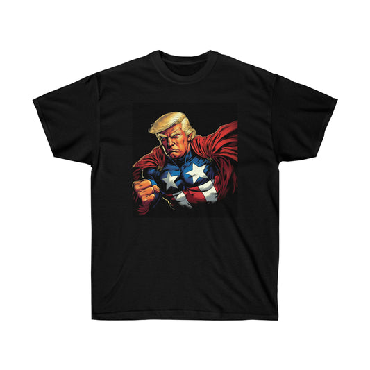 I Stand With Trump Unisex Cotton Tee