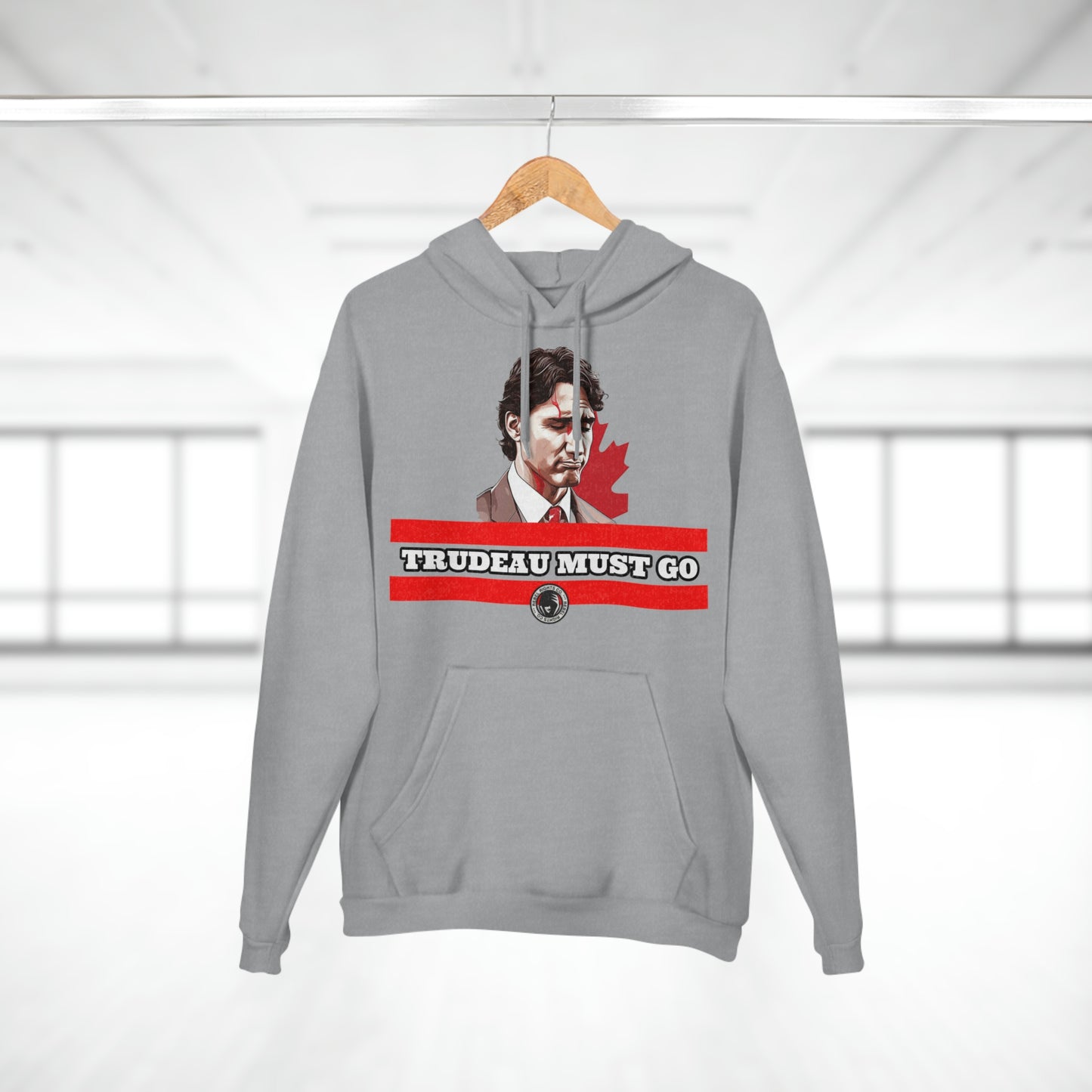 Trudeau Must Go Unisex Pullover Hoodie