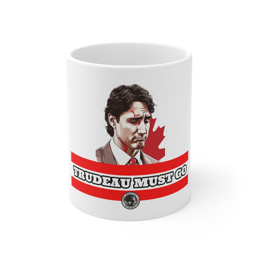 Trudeau Must Go Ceramic Mug 11oz