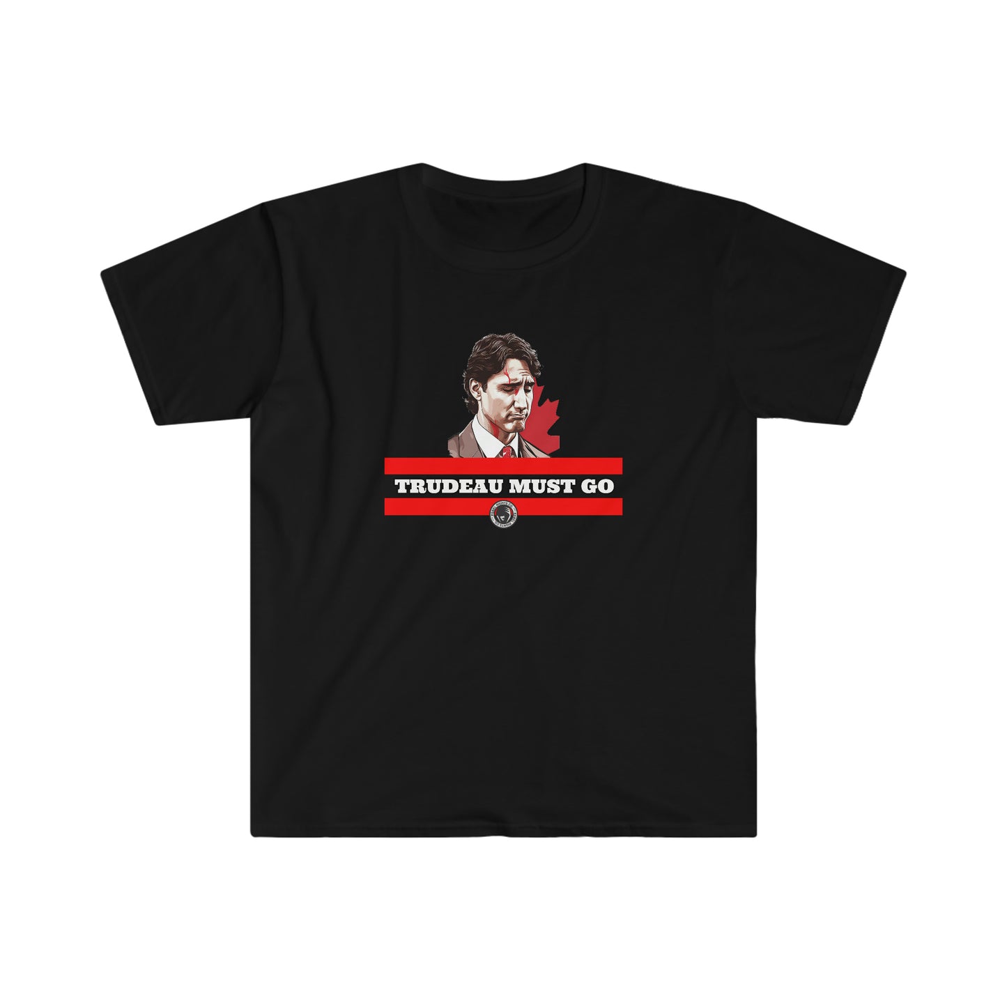 Trudeau Must Go Sorted Color Unisex Softstyle T-Shirt