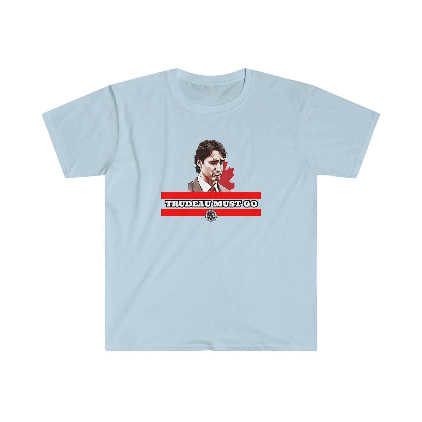 Trudeau Must Go Sorted Color Unisex Softstyle T-Shirt