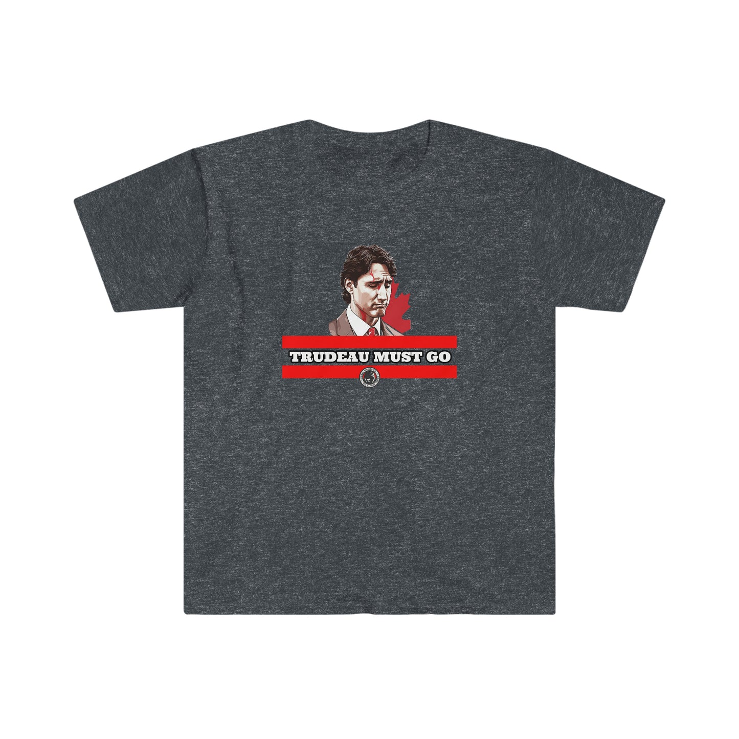 Trudeau Must Go Sorted Color Unisex Softstyle T-Shirt