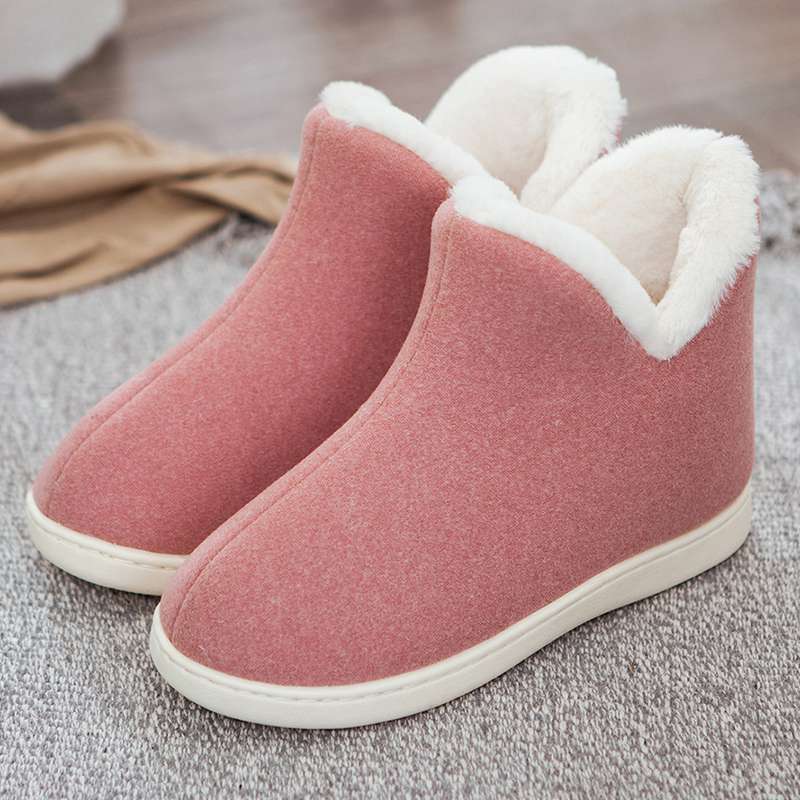 Women Plush Indoor Slippers