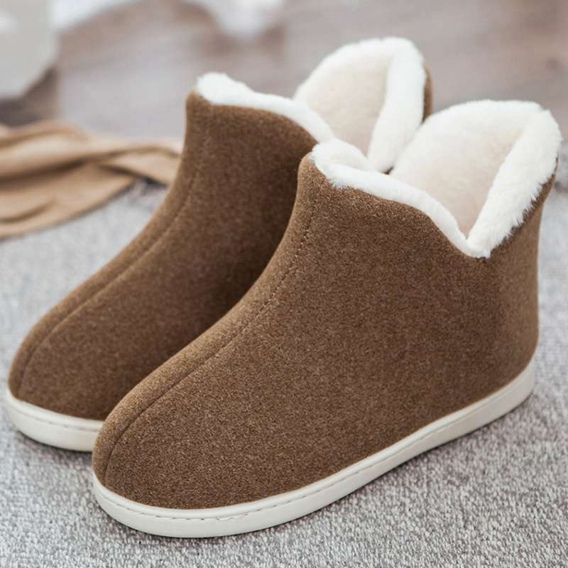 Women Plush Indoor Slippers