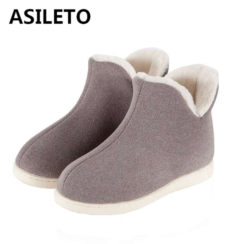 Women Plush Indoor Slippers