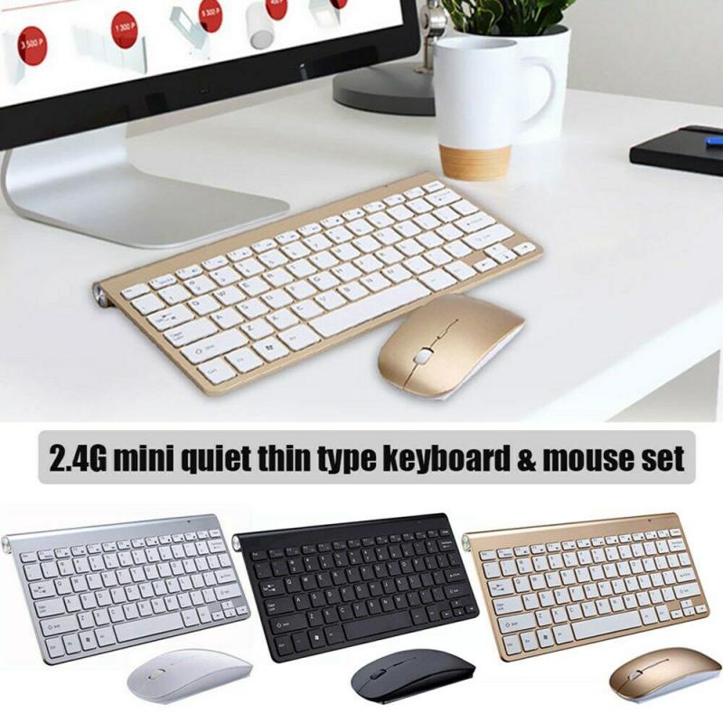 Mini Wireless Keyboard And Mouse Set