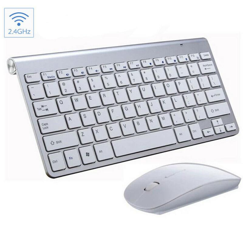 Mini Wireless Keyboard And Mouse Set