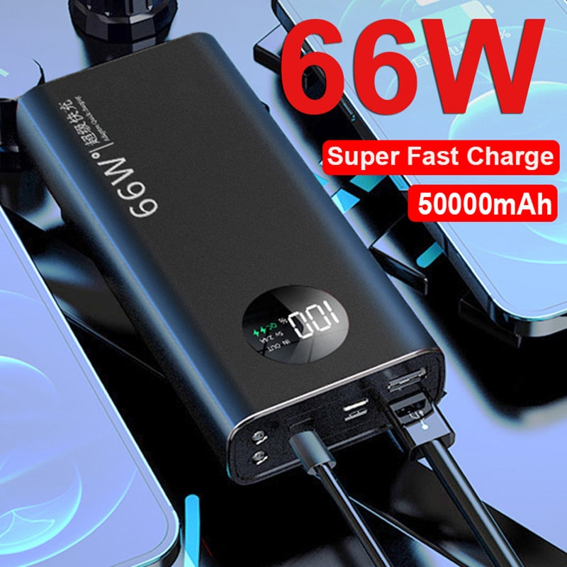 Fast Charging Power Bank 500000mAh 66W