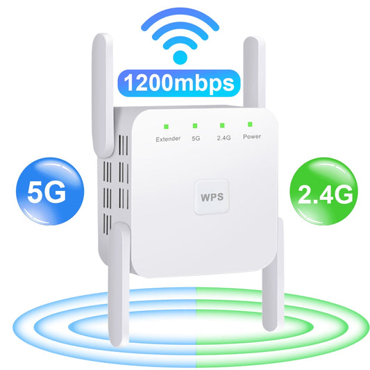 WiFi Extender Repeater Dual Range