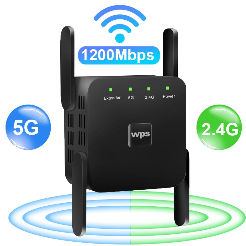 WiFi Extender Repeater Dual Range