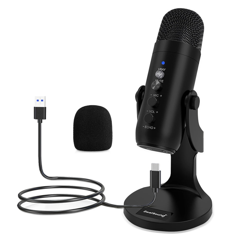 Studio Recording Condenser Microphone USB