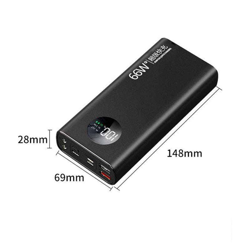 Fast Charging Power Bank 500000mAh 66W