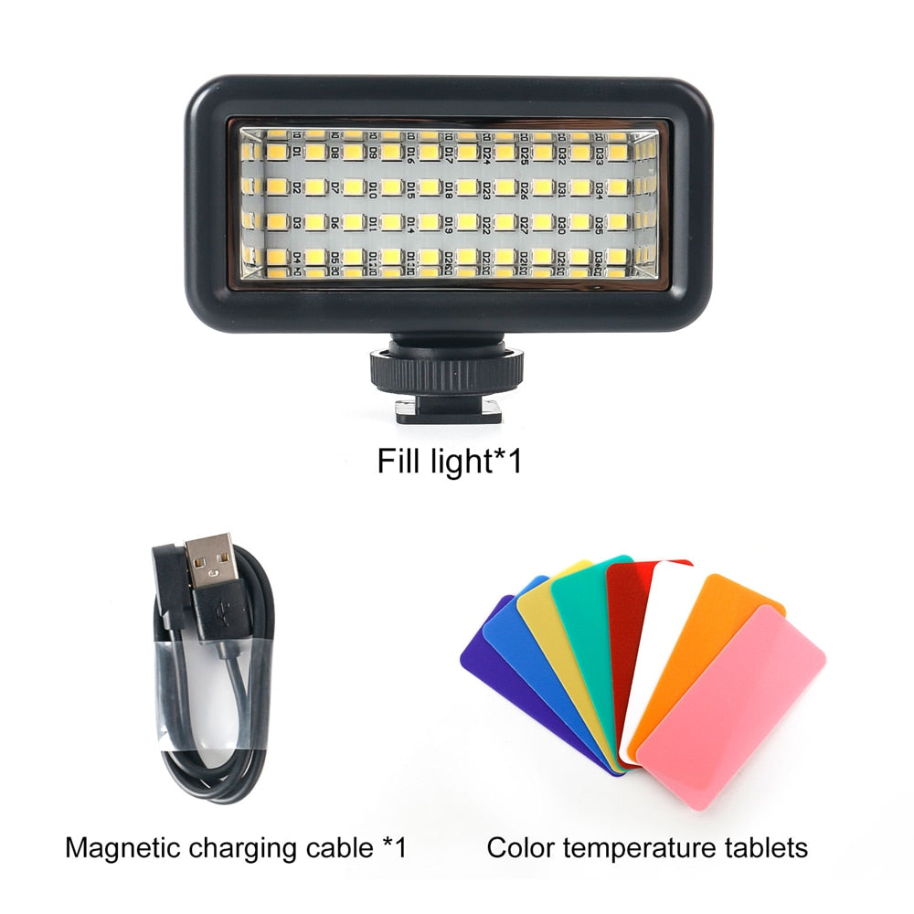 Waterproof LED Flash Light For Gopro Hero