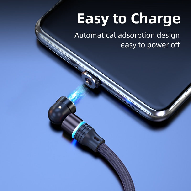 Magnetic USB Fast Charging Cable Type C