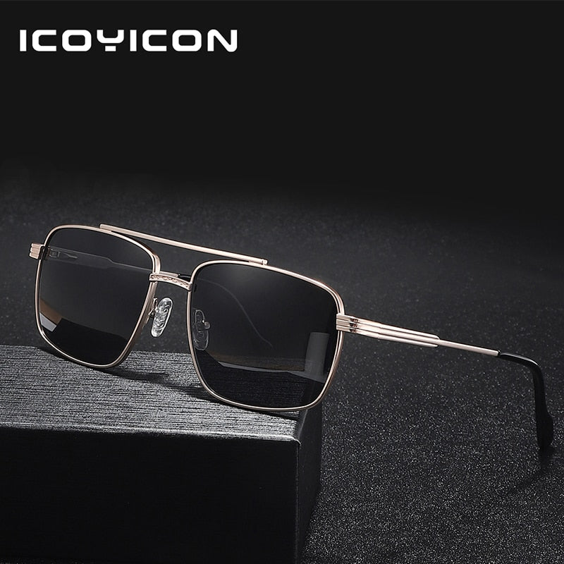 Men Stainless Steel Sunglasses