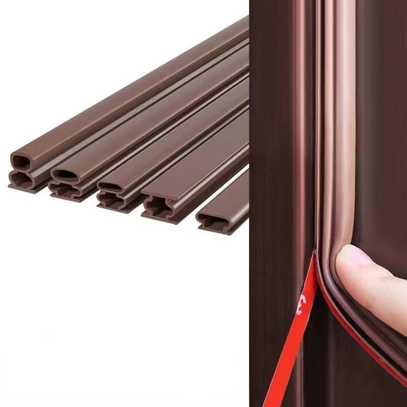 Thick Rubber Weather Stripping with Adhesive