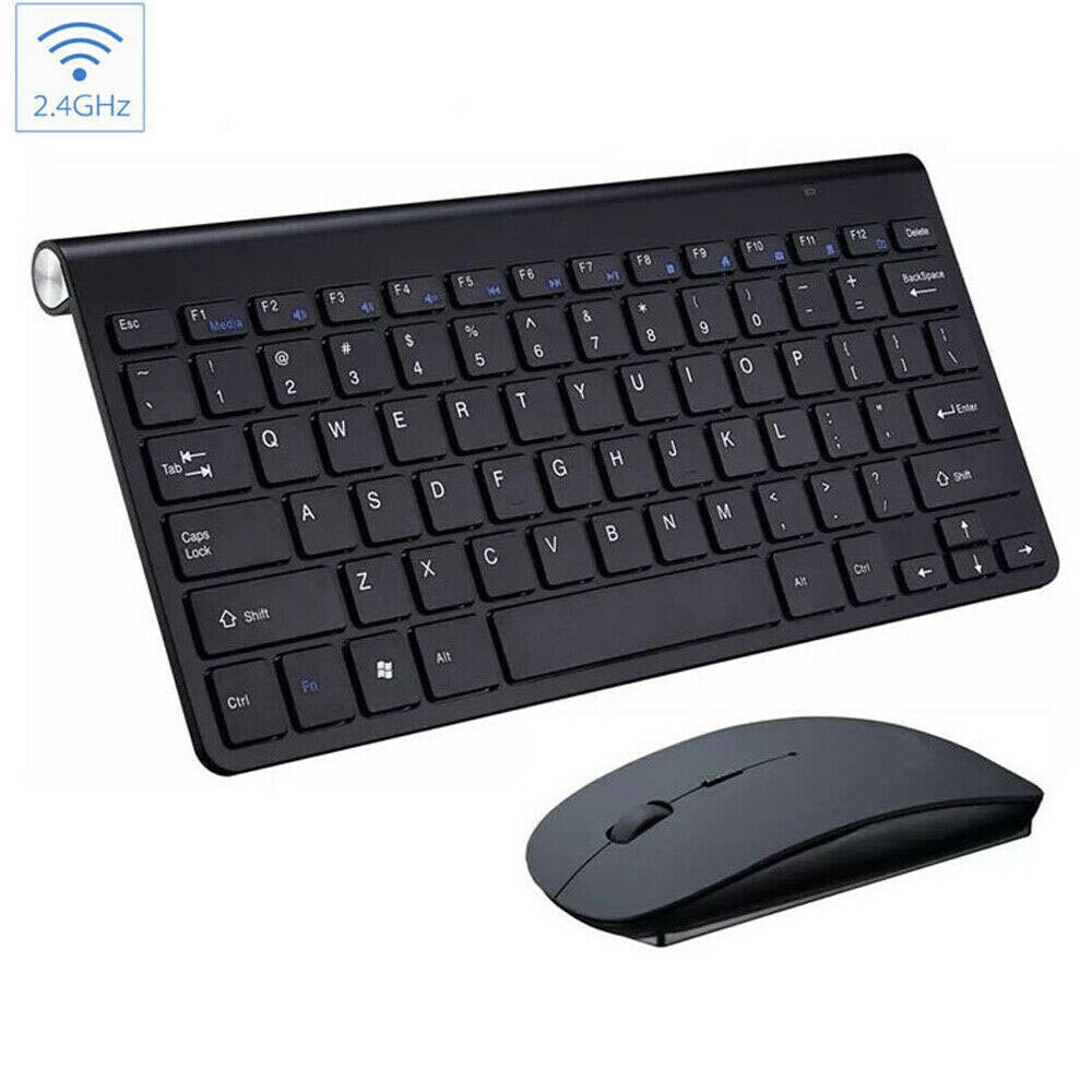 Mini Wireless Keyboard And Mouse Set