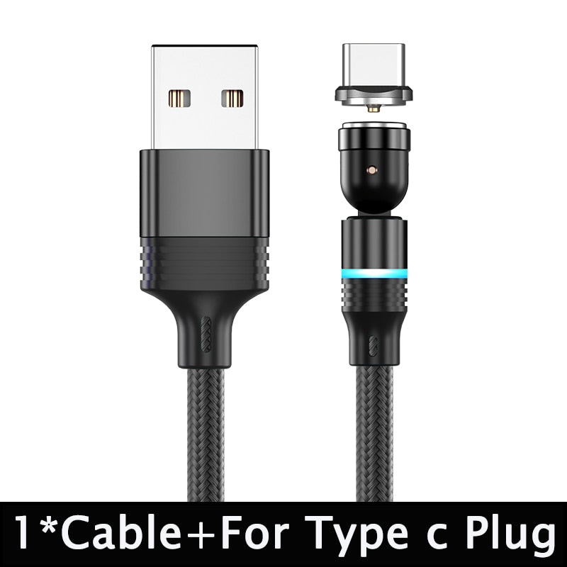 Magnetic USB Fast Charging Cable Type C