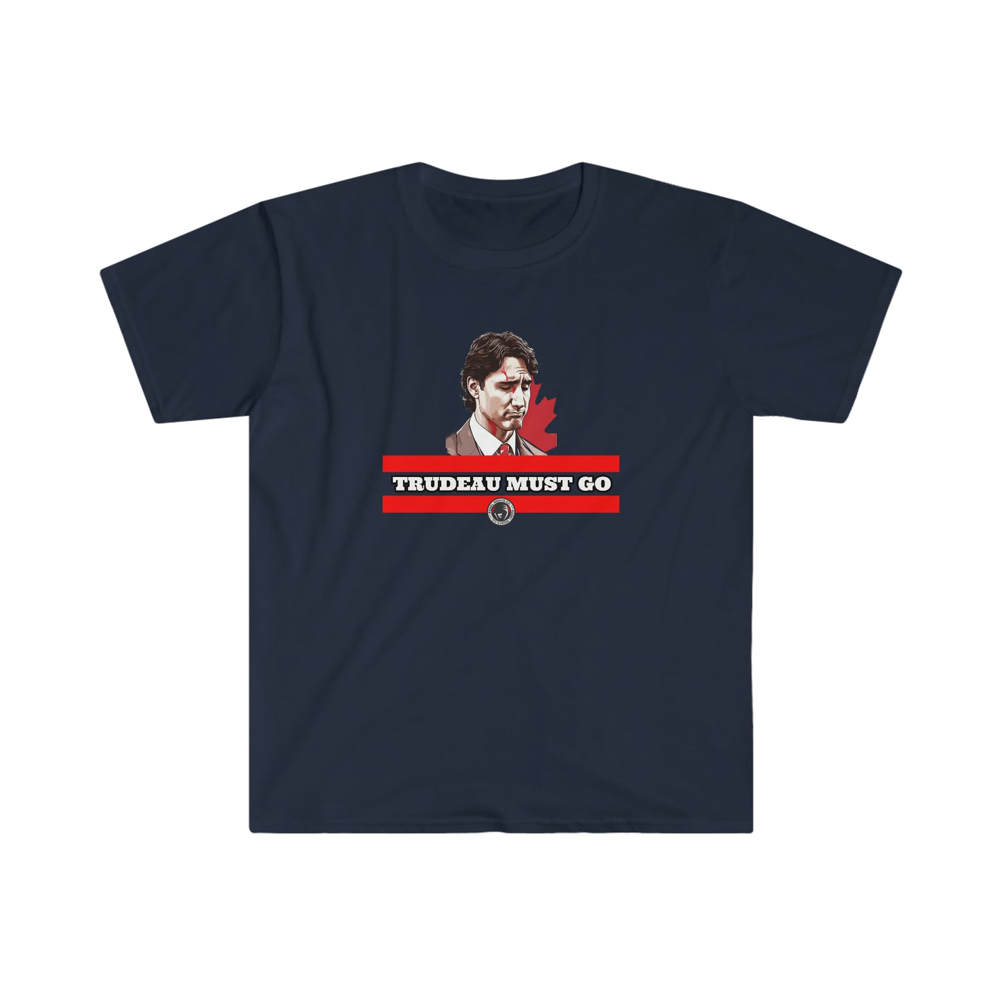 Trudeau Must Go Sorted Color Unisex Softstyle T-Shirt