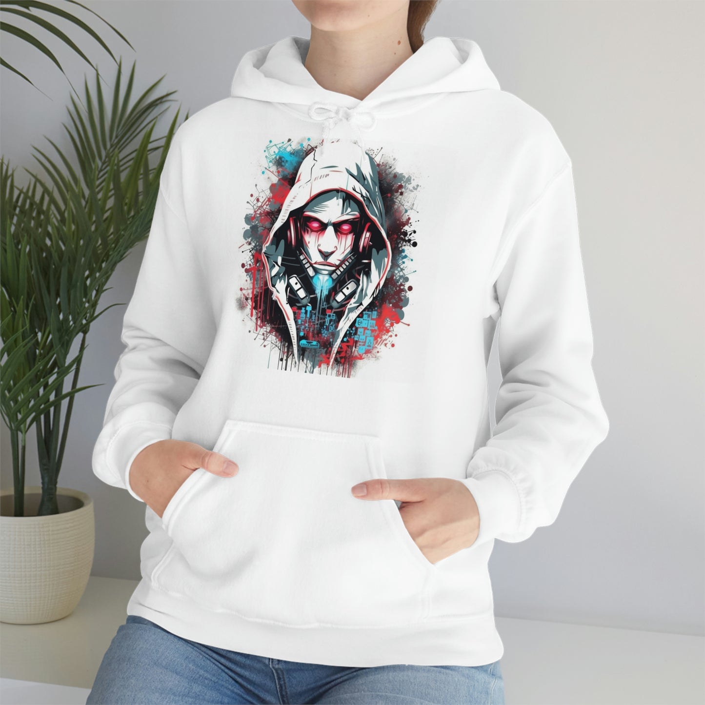 Hacker Wear Unisex Hooded Sweatshirt