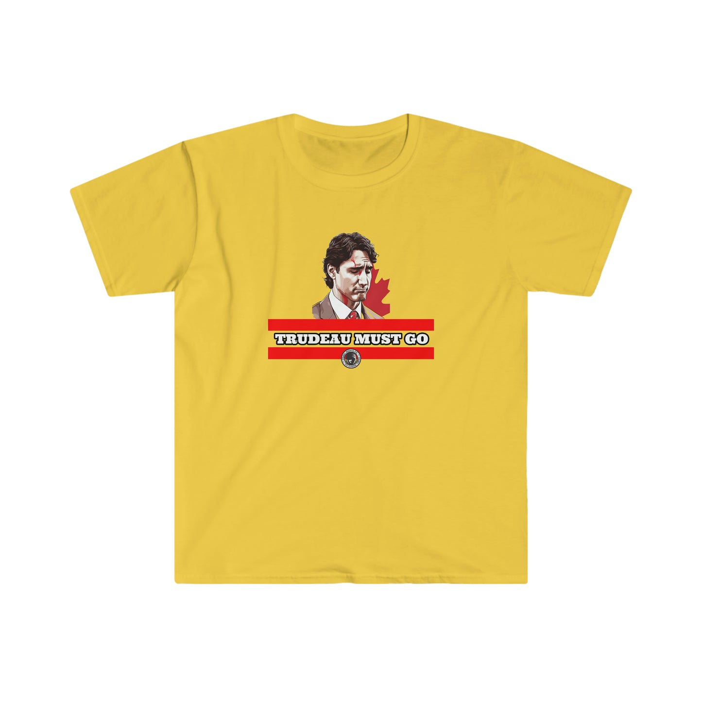 Trudeau Must Go Sorted Color Unisex Softstyle T-Shirt