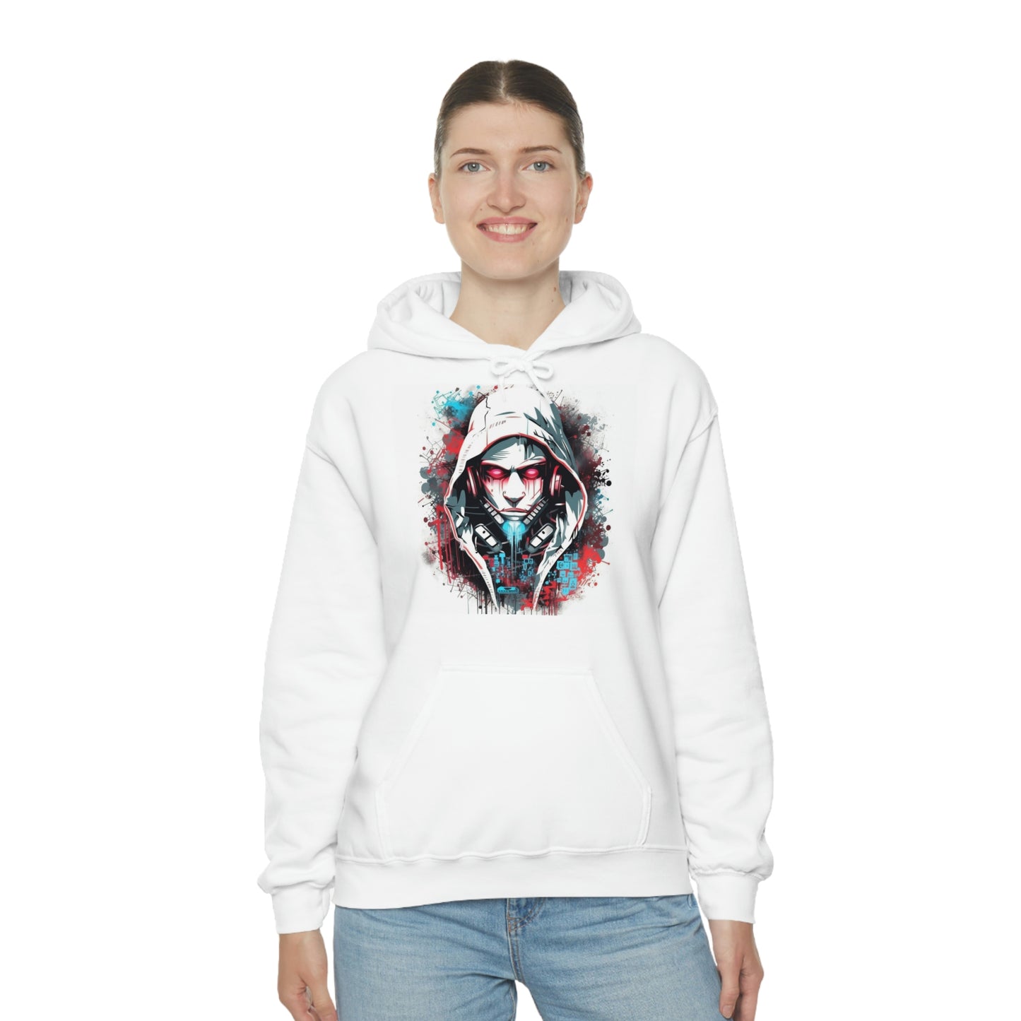 Hacker Wear Unisex Hooded Sweatshirt