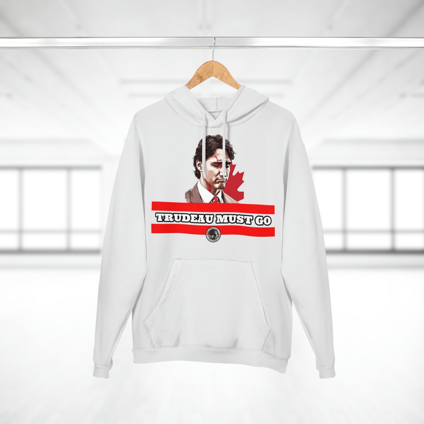 Trudeau Must Go Unisex Pullover Hoodie