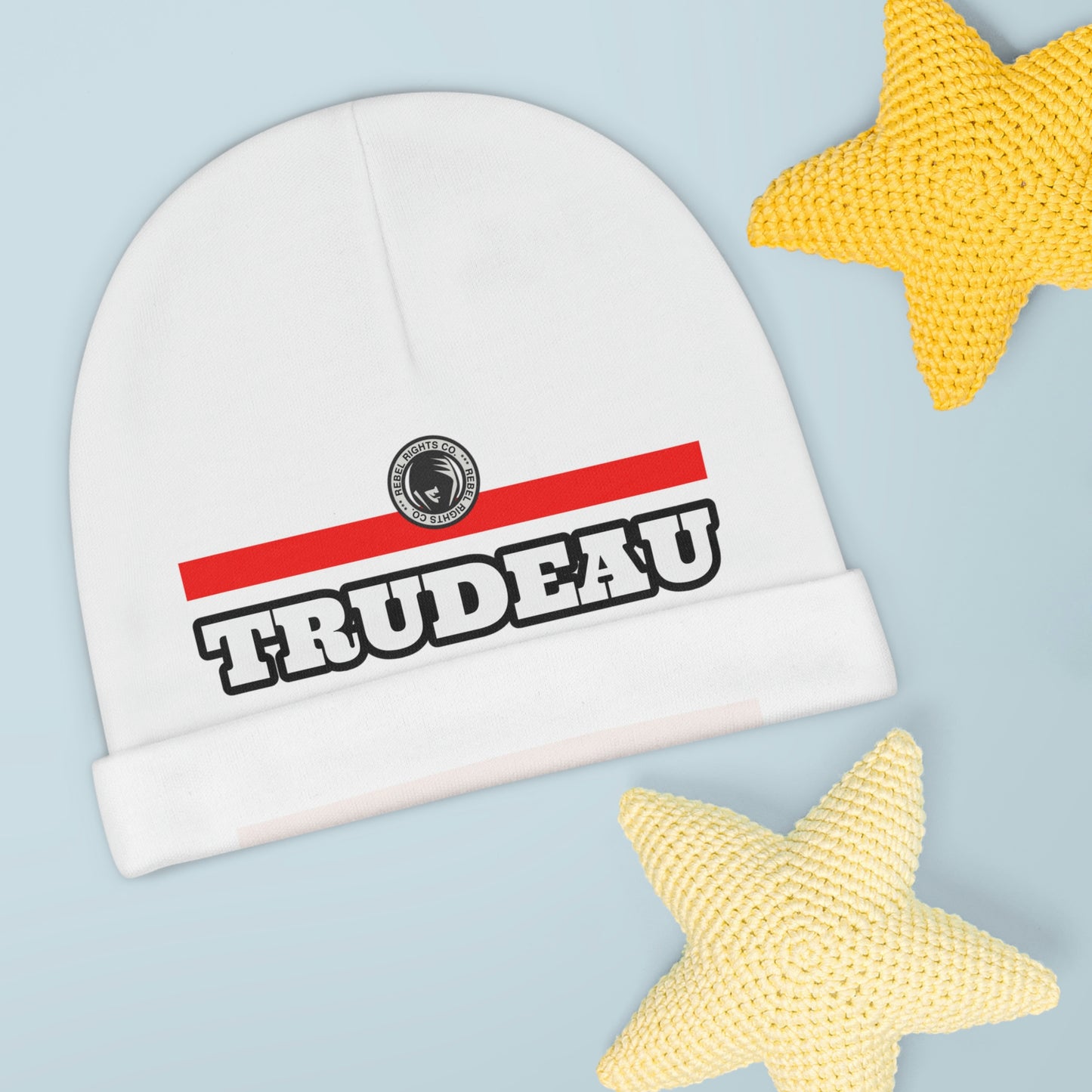 Trudeau Must Go Baby Beanie