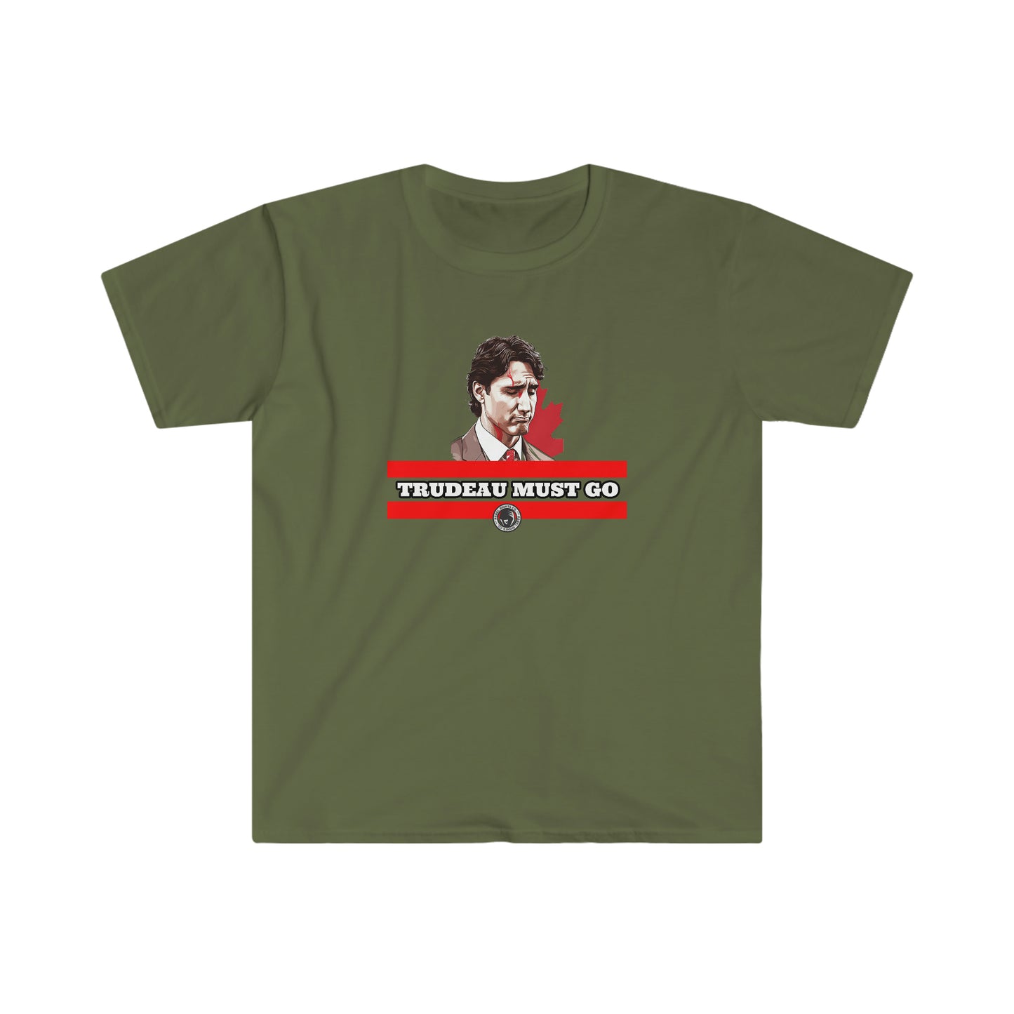 Trudeau Must Go Sorted Color Unisex Softstyle T-Shirt