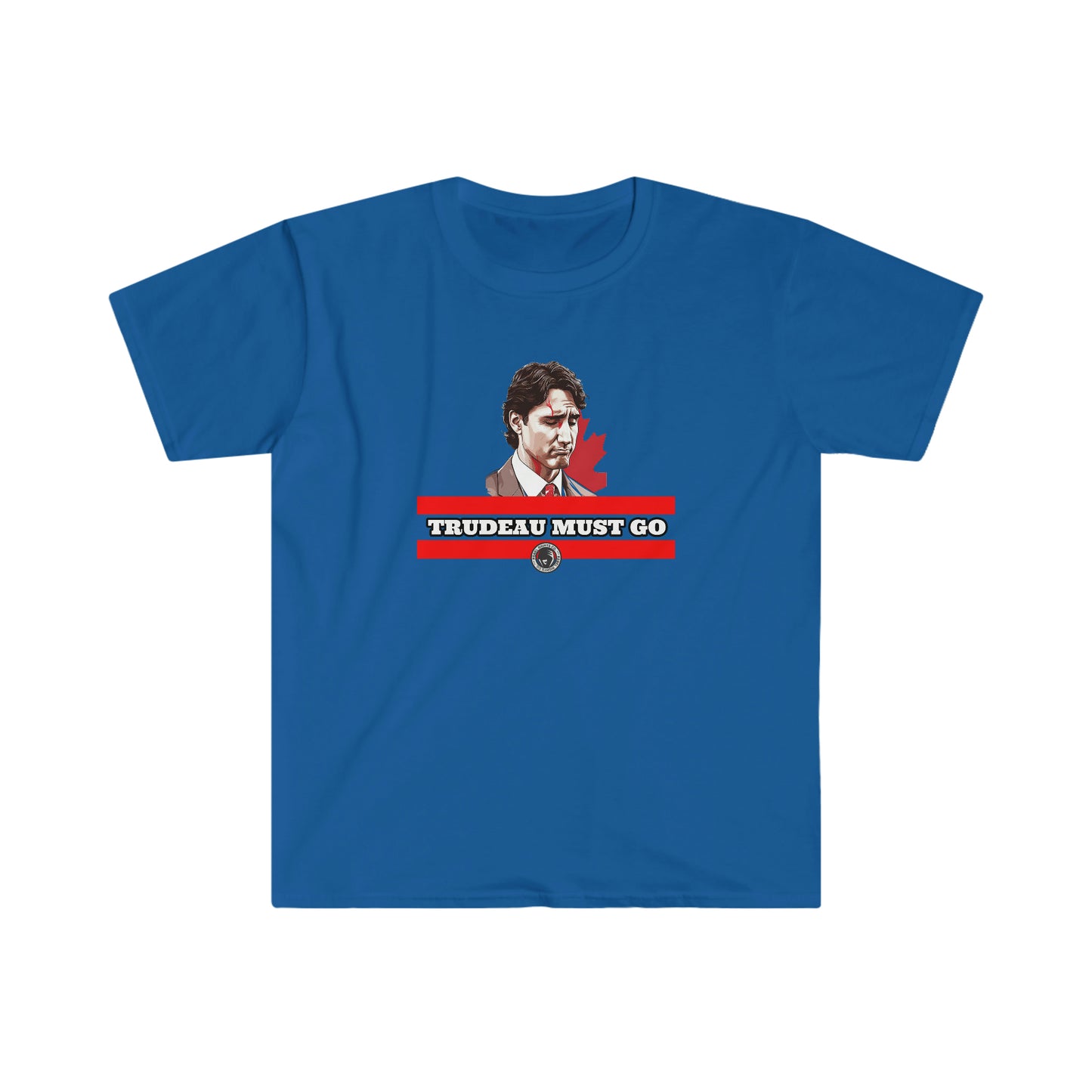 Trudeau Must Go Sorted Color Unisex Softstyle T-Shirt