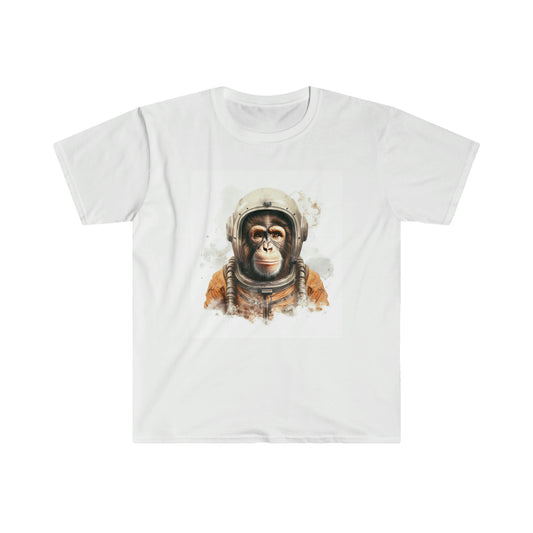 Space Monkey Trades - Unisex Softstyle T-Shirt