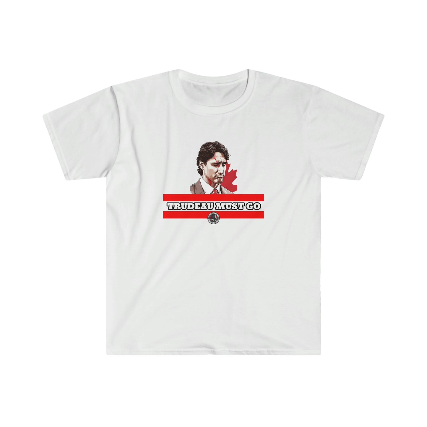 Trudeau Must Go Sorted Color Unisex Softstyle T-Shirt